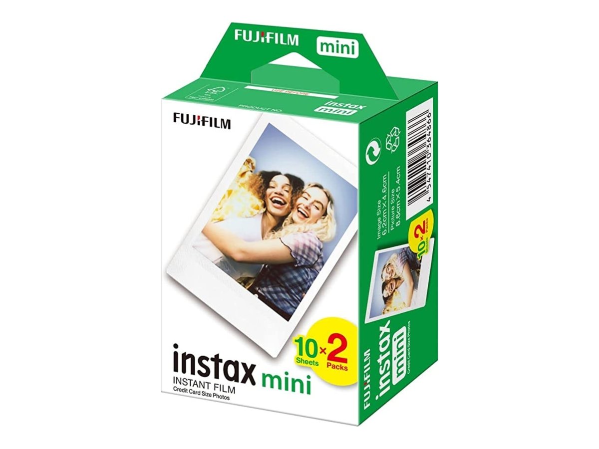 Fujifilm Instax Mini 9 Instant Camera (Ice Blue) with Instax Mini Film Pack  