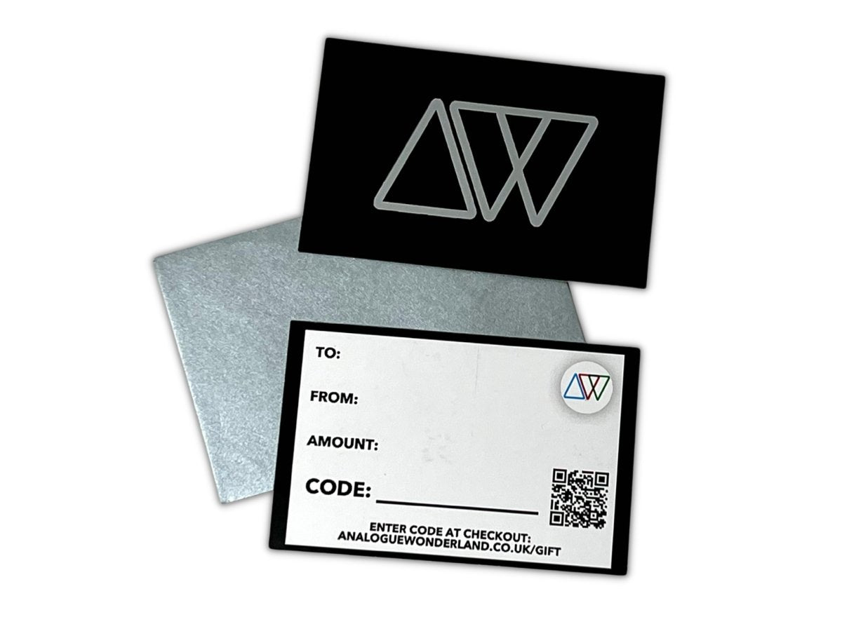 Gift Card from Analogue Wonderland: Physical Card and Envelope - Analogue Wonderland - 1