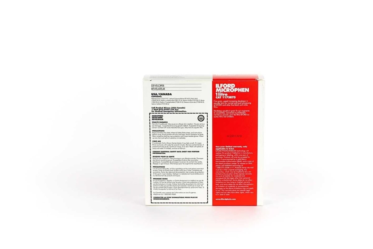 Ilford Microphen B&W Film Developer 1Ltr - Powder - Analogue Wonderland - 2