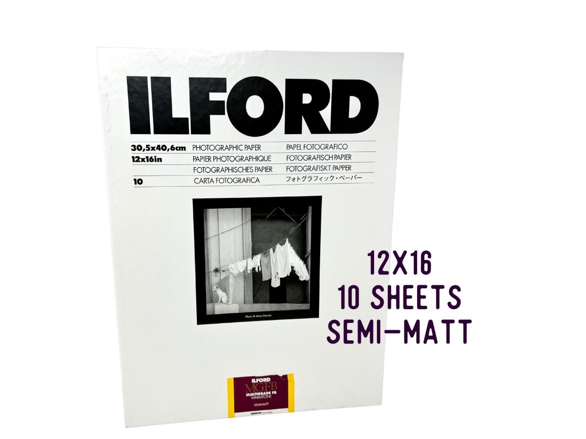 Ilford MultiGrade FB Warmtone Paper - Semi-Matt - Analogue Wonderland - 2