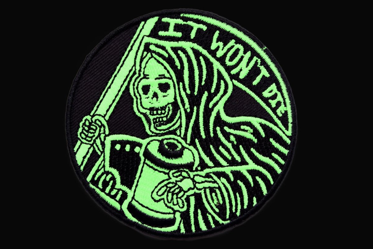 It Won't Die - Glow in the Dark! - Film Photography Patch - Analogue Wonderland - 2