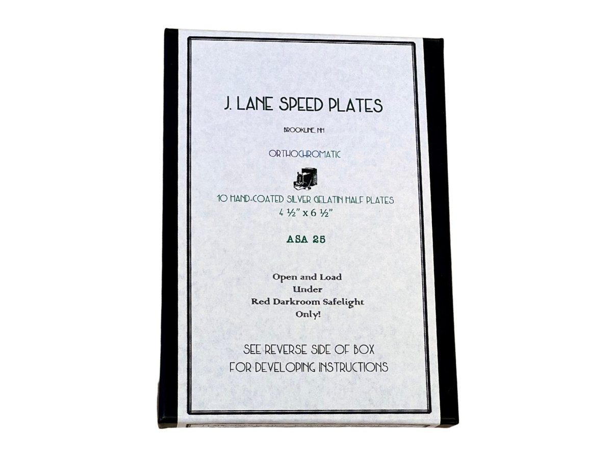 J Lane Speed Plates - Half Plate Film - ISO 25 - Analogue Wonderland