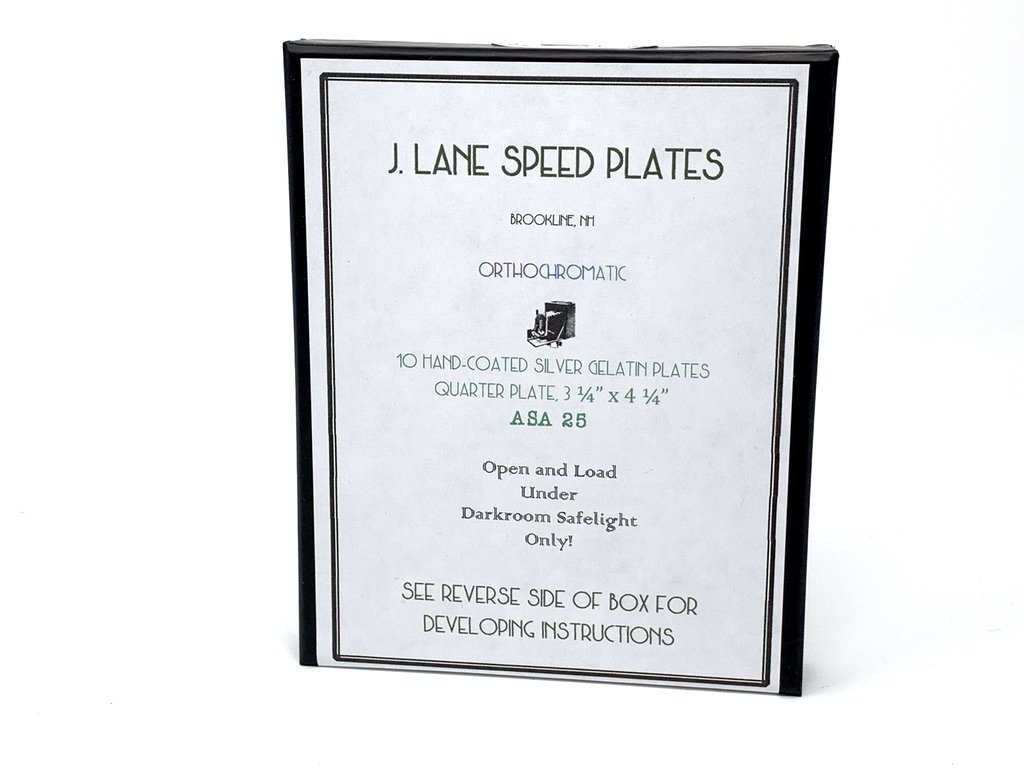 J Lane Speed Plates - Quarter Plate Film - ISO 25 - Analogue Wonderland - 1
