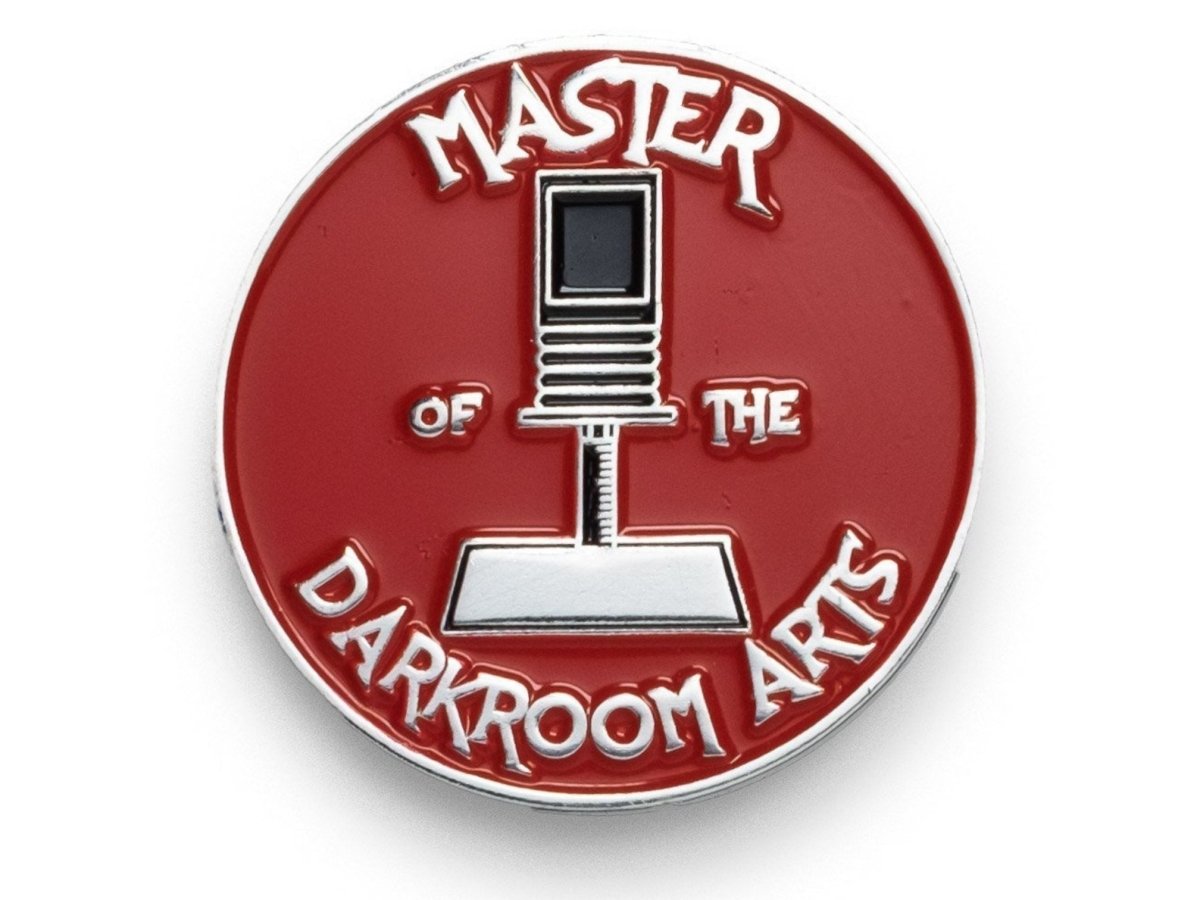 Master of the Darkroom Arts - Film Photography Pin - Analogue Wonderland - 1