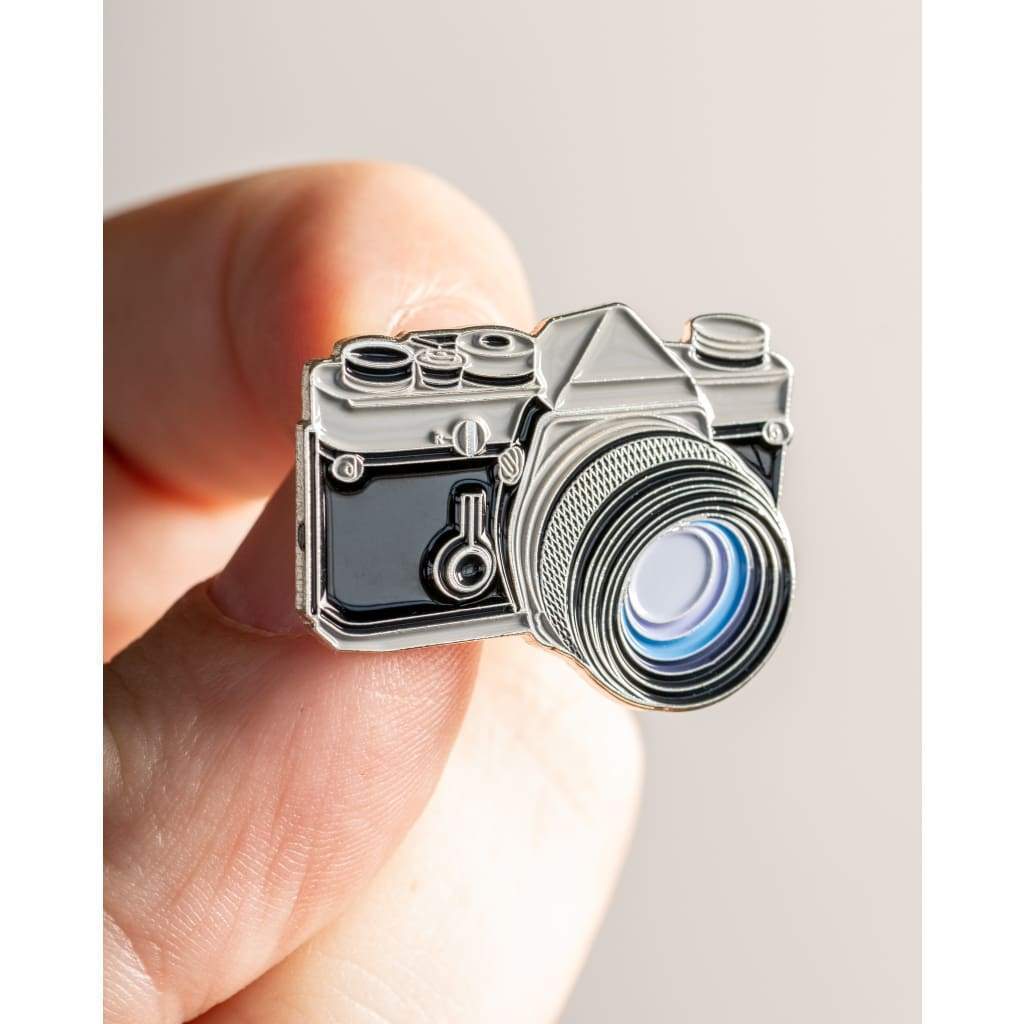 OM SLR Film Camera - Enamel Pin - Analogue Wonderland - 2