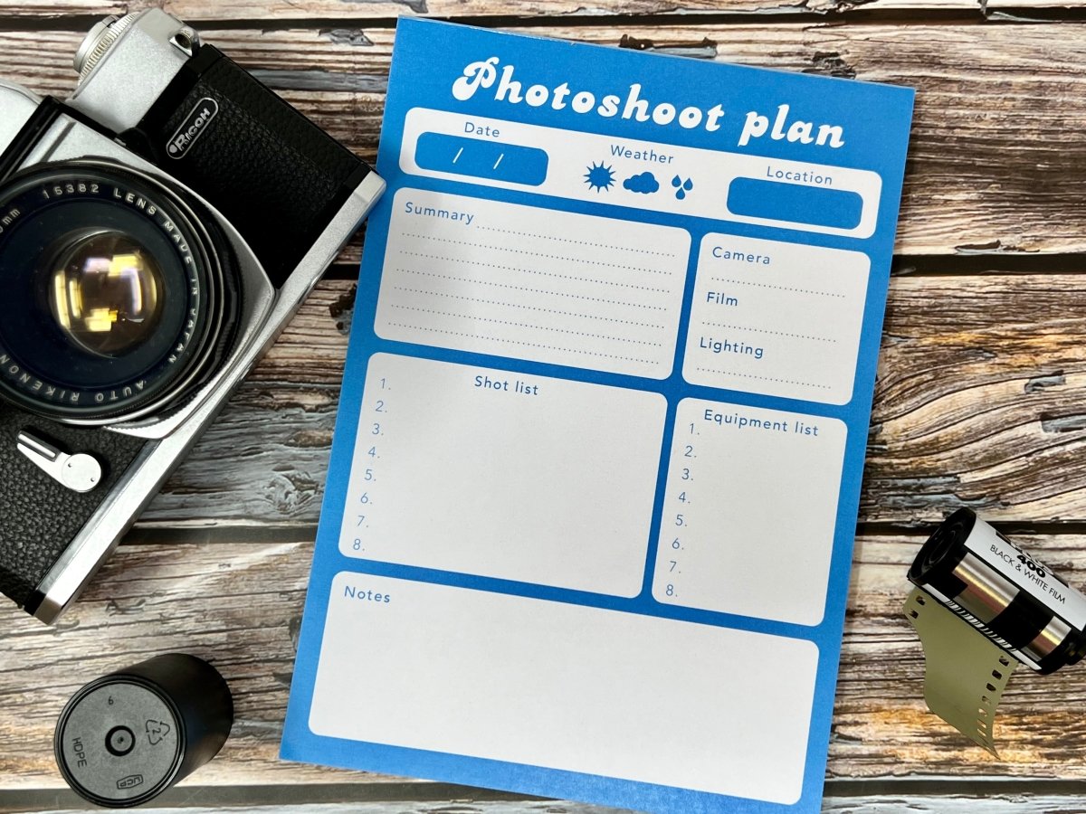 PhotoShoot Planner - Notebook - Analogue Wonderland - 1
