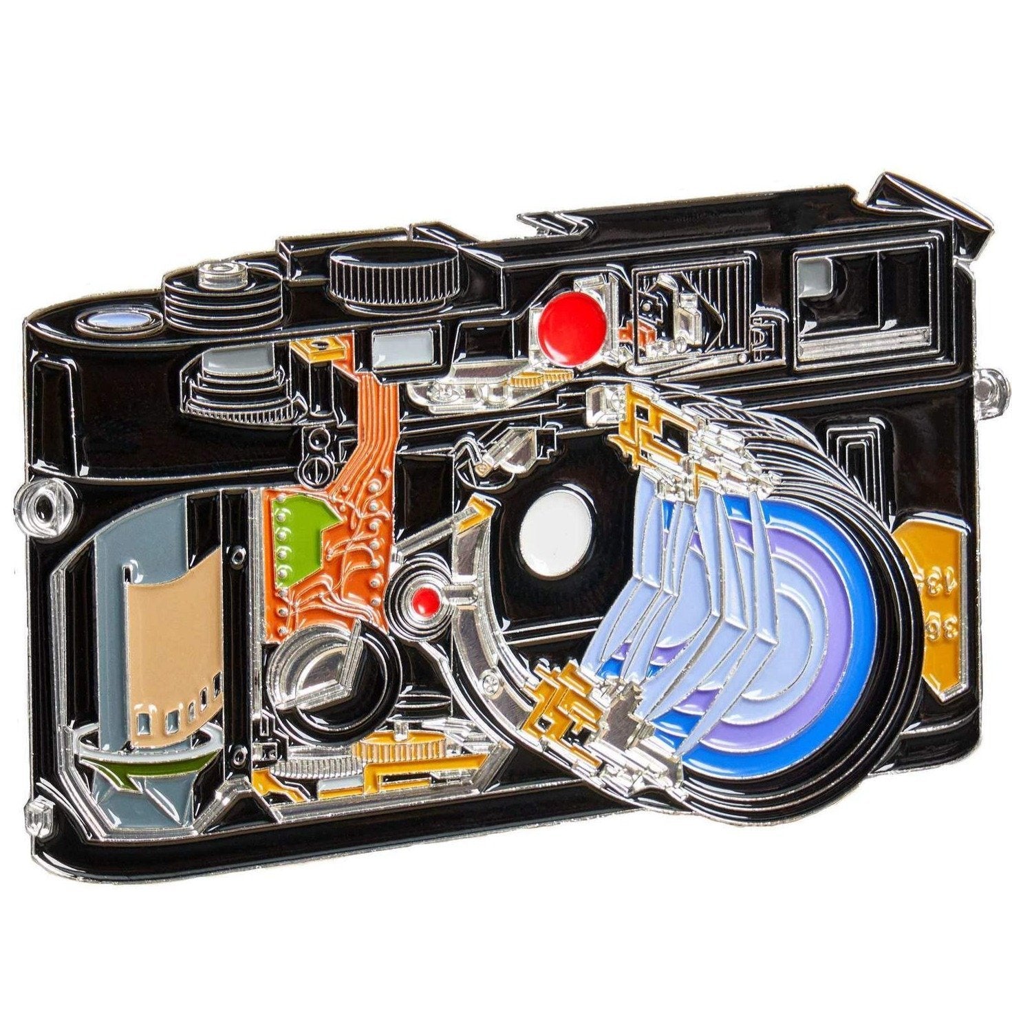 Rangefinder Cross-Section - Enamel Pin - Analogue Wonderland - 1