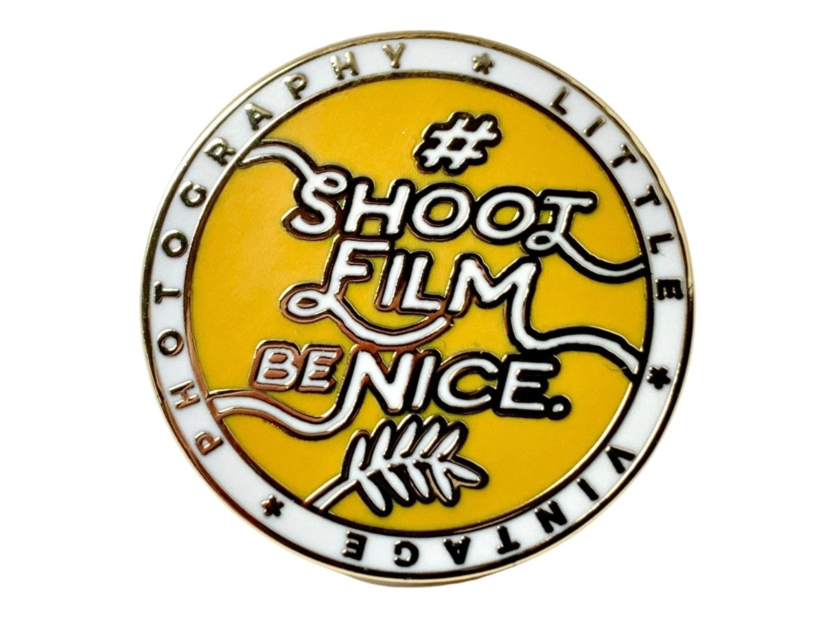 #ShootFilmBeNice - Film Photography Pin - Analogue Wonderland - 1