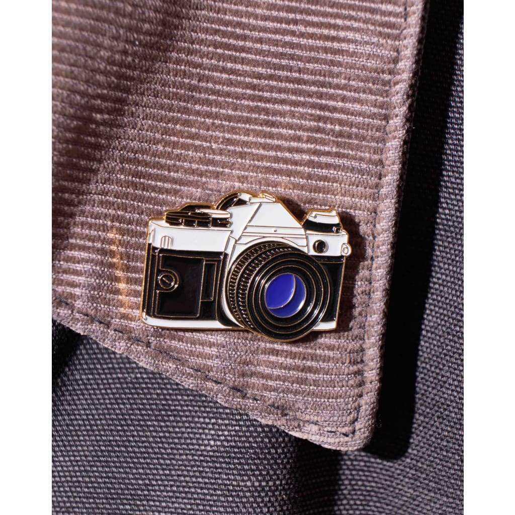SLR #1 Film Camera - Enamel Pin - Analogue Wonderland - 2