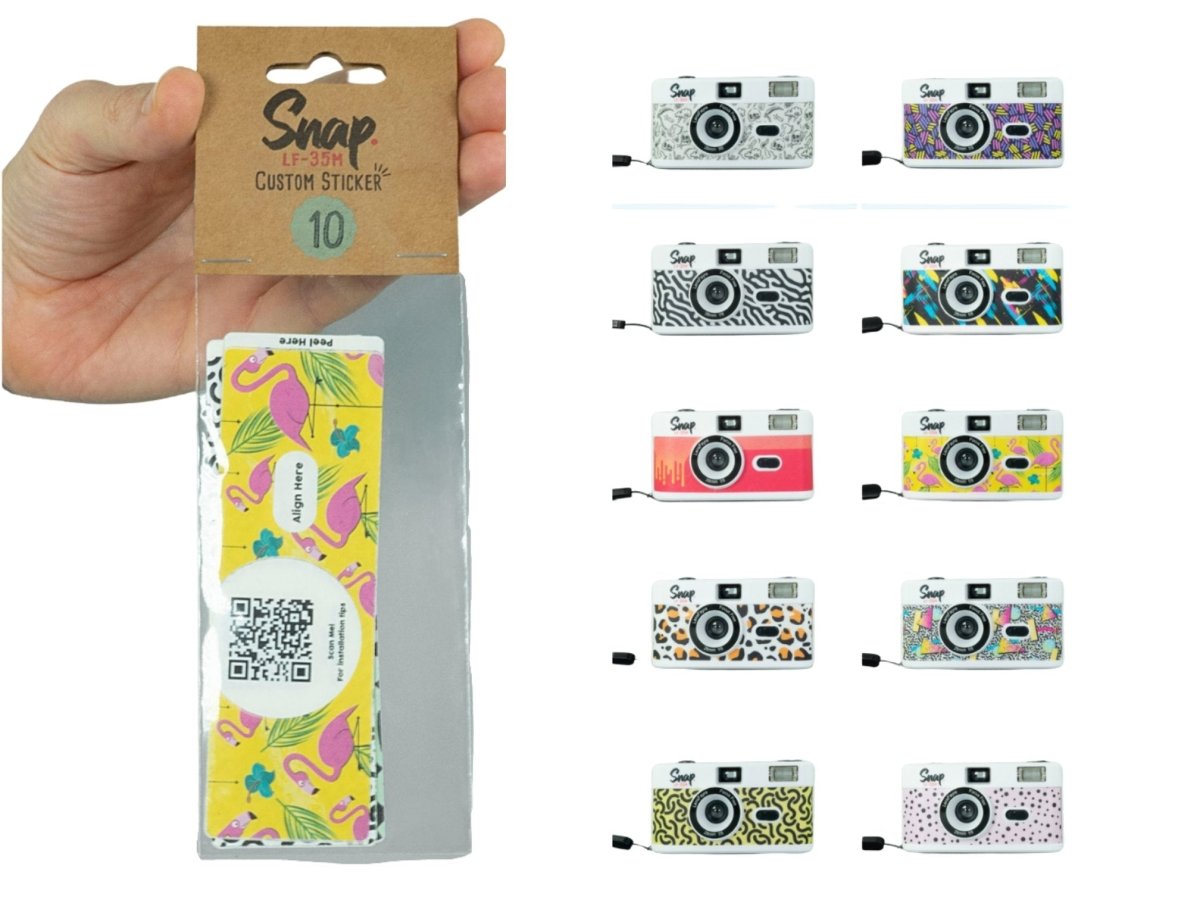 Snap Custom Stickers - 10 Pack - Analogue Wonderland - 1