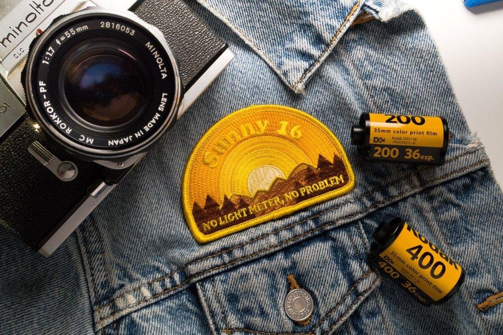 Sunny 16 - Film Photography Patch - Analogue Wonderland - 2