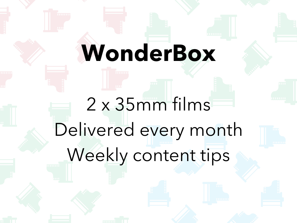 The WonderBox - Monthly 35mm Film Subscription Box - Analogue Wonderland - 2