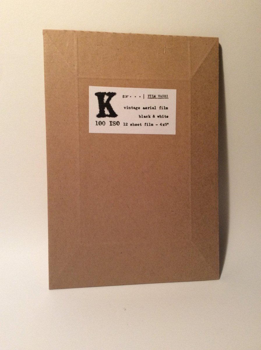 Washi K Film 4x5 B&W ISO 100 - Analogue Wonderland - 1