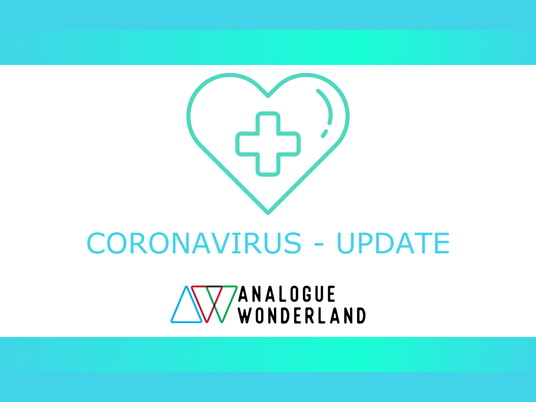 Coronavirus Statement - Analogue Wonderland