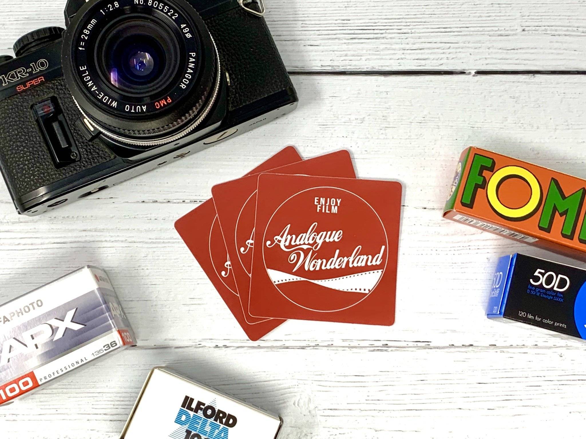 Enjoy Film Stickers - FREE with every order! - Analogue Wonderland