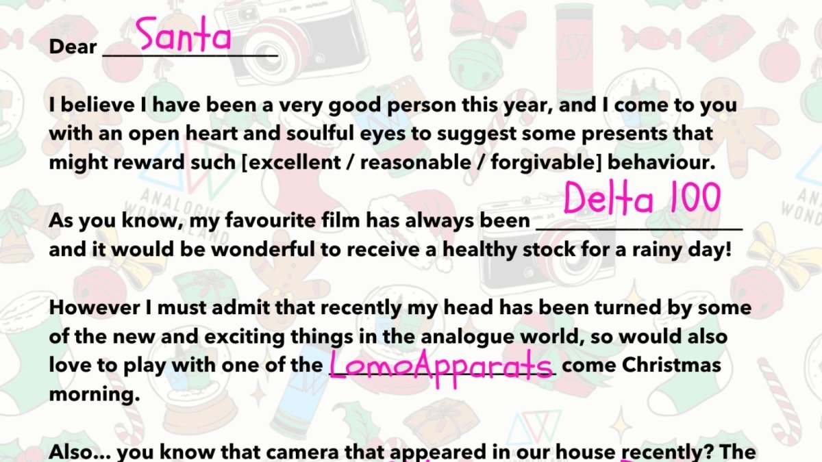 Letters to Santa - Christmas 2022 - Analogue Wonderland