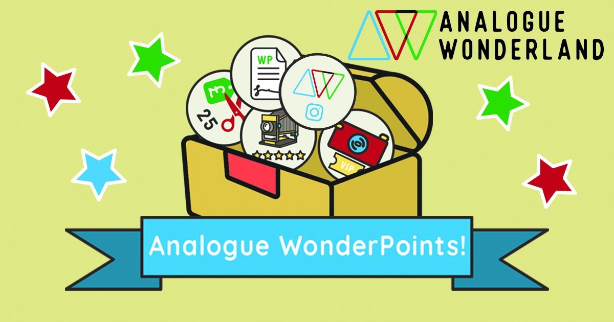 The Launch of WonderPoints: Analogue Film Loyalty Program - Analogue Wonderland