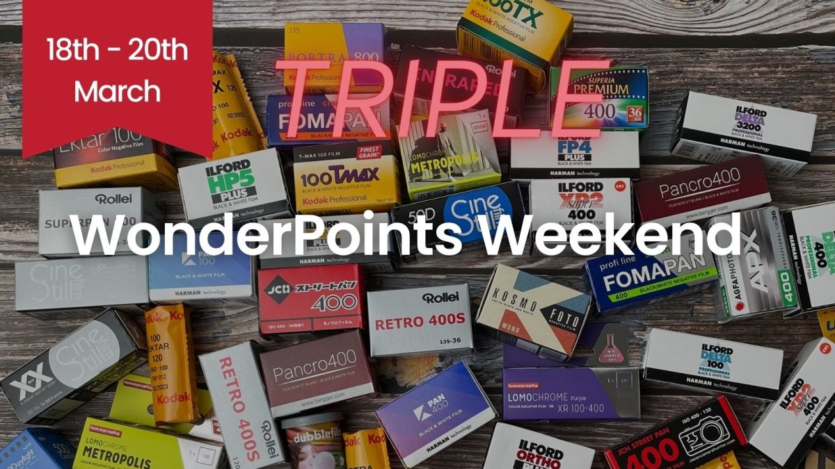 Triple WonderPoints Weekend - Analogue Wonderland