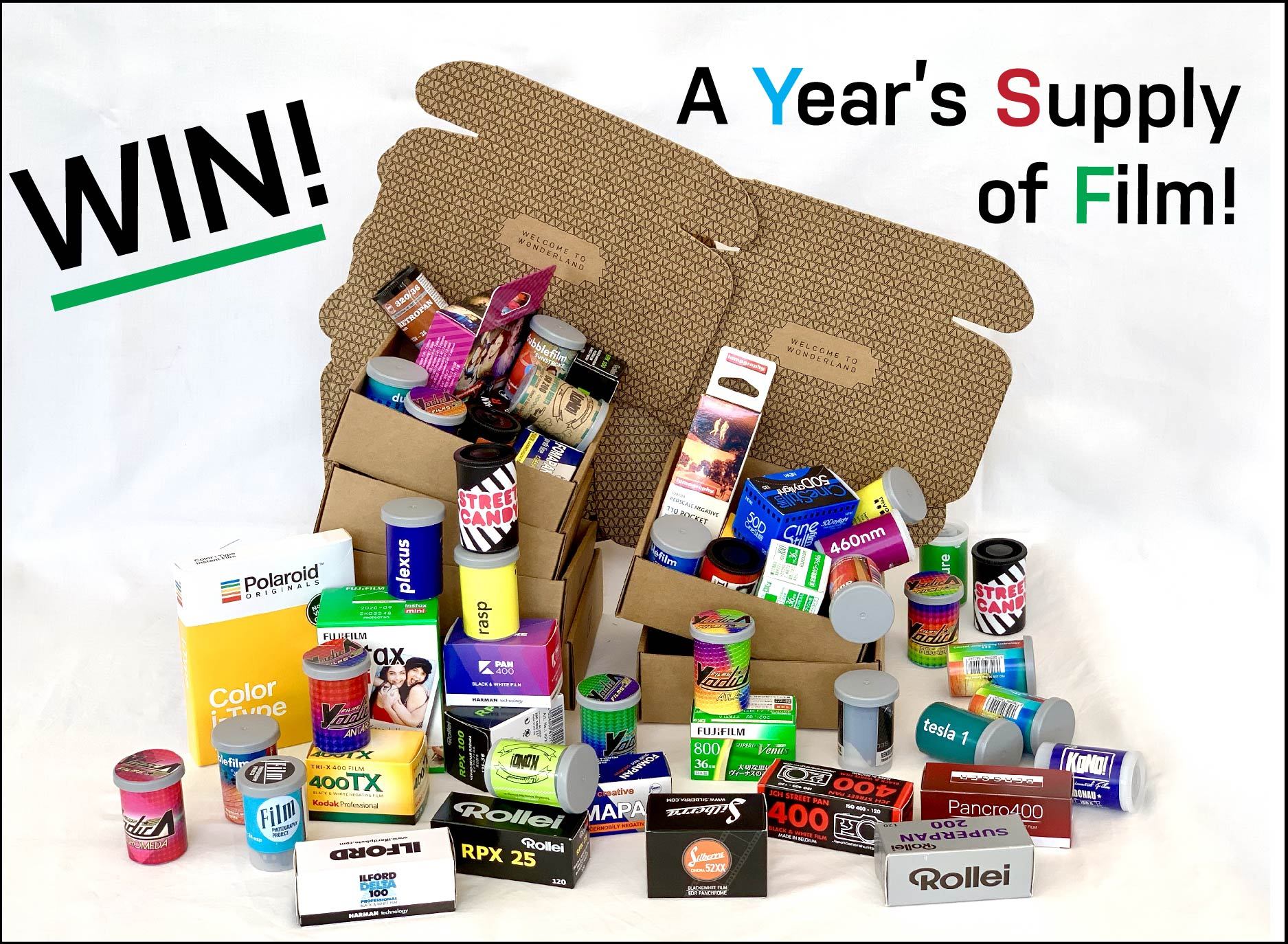 Win a Year's Supply of Film: First Birthday Celebrations! 