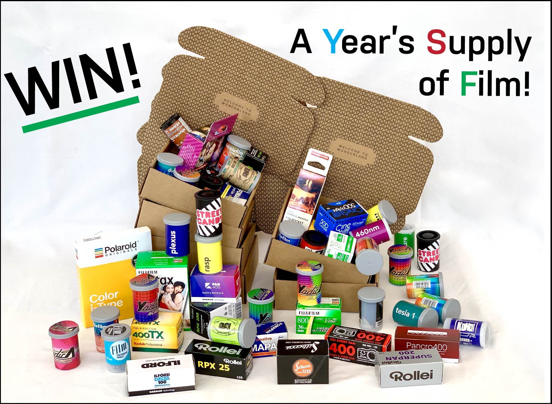 Win a Year's Supply of Film: First Birthday Celebrations! - Analogue Wonderland
