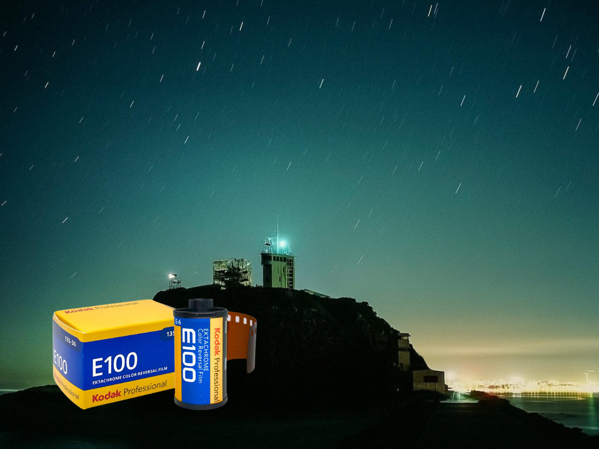 Kodak Ektachrome 100 35mm Film Perfect for Pinhole or Long Exposure Photography