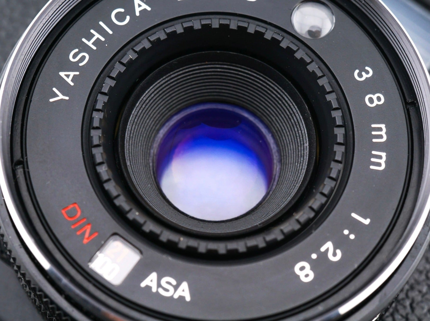 Yashica ME 1 - 35mm Film Camera - lens