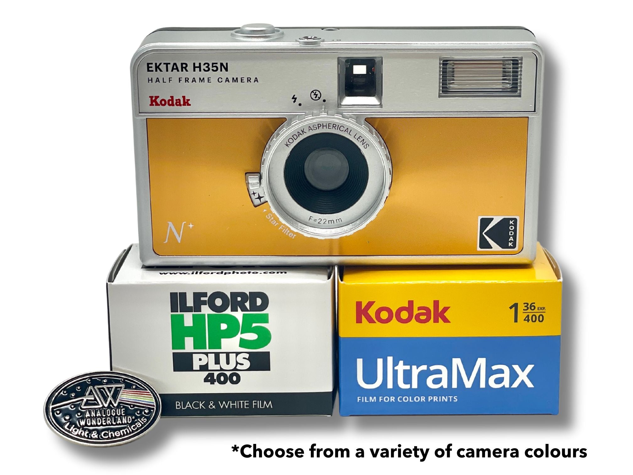 Kodak Ektar H35N Half Frame Camera Bundle