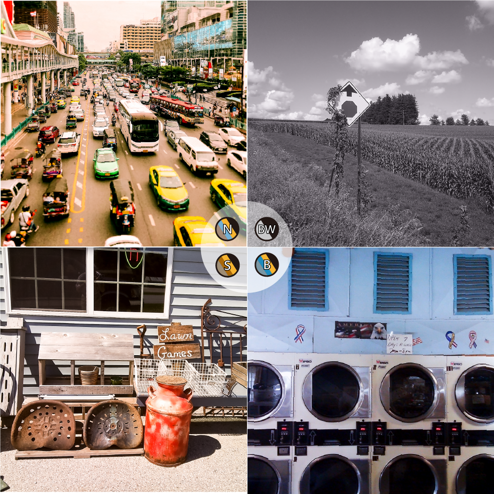 Filter Card Set - 16 Filter Effects