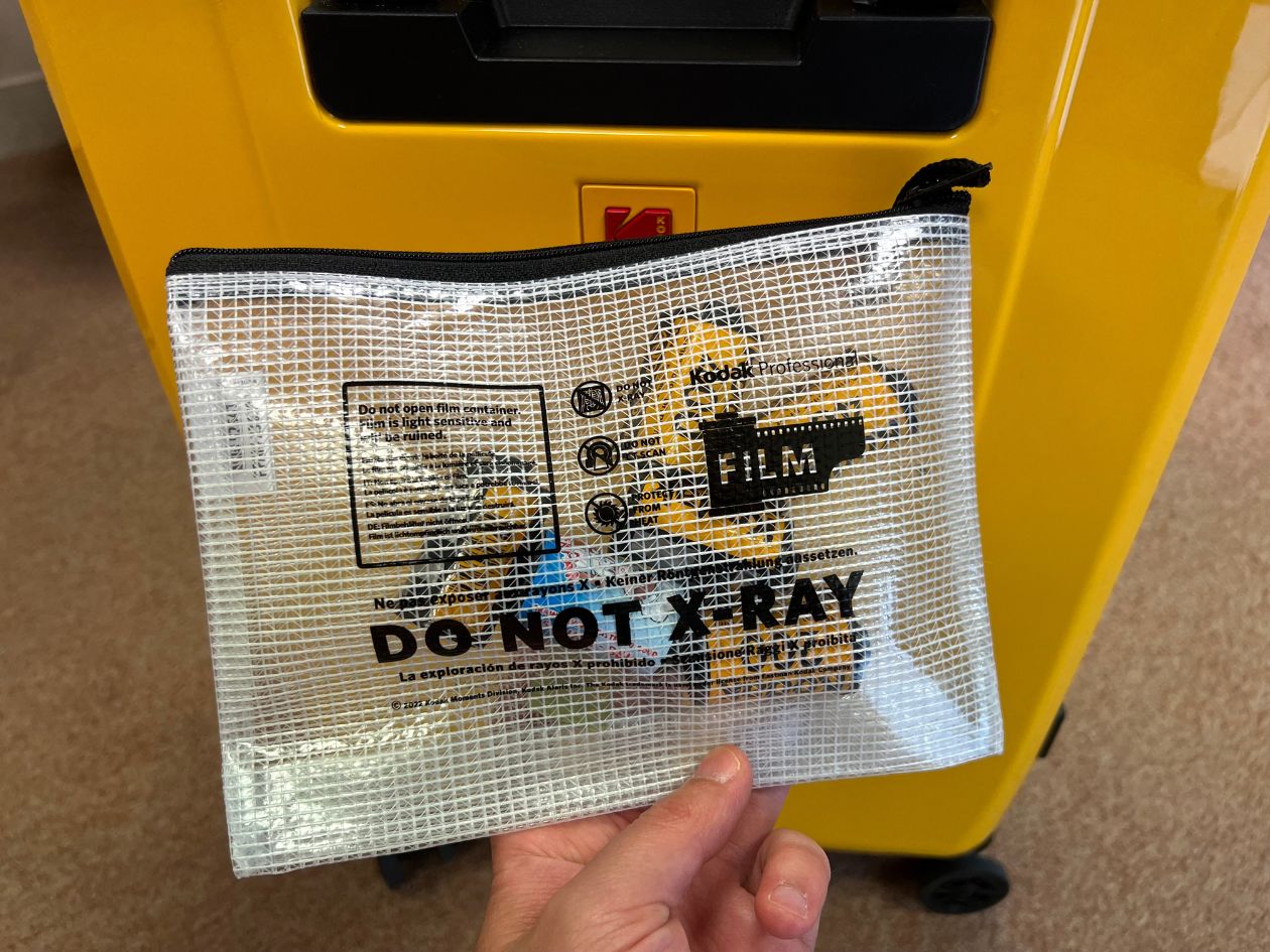 X-Ray Warning - Film Bag