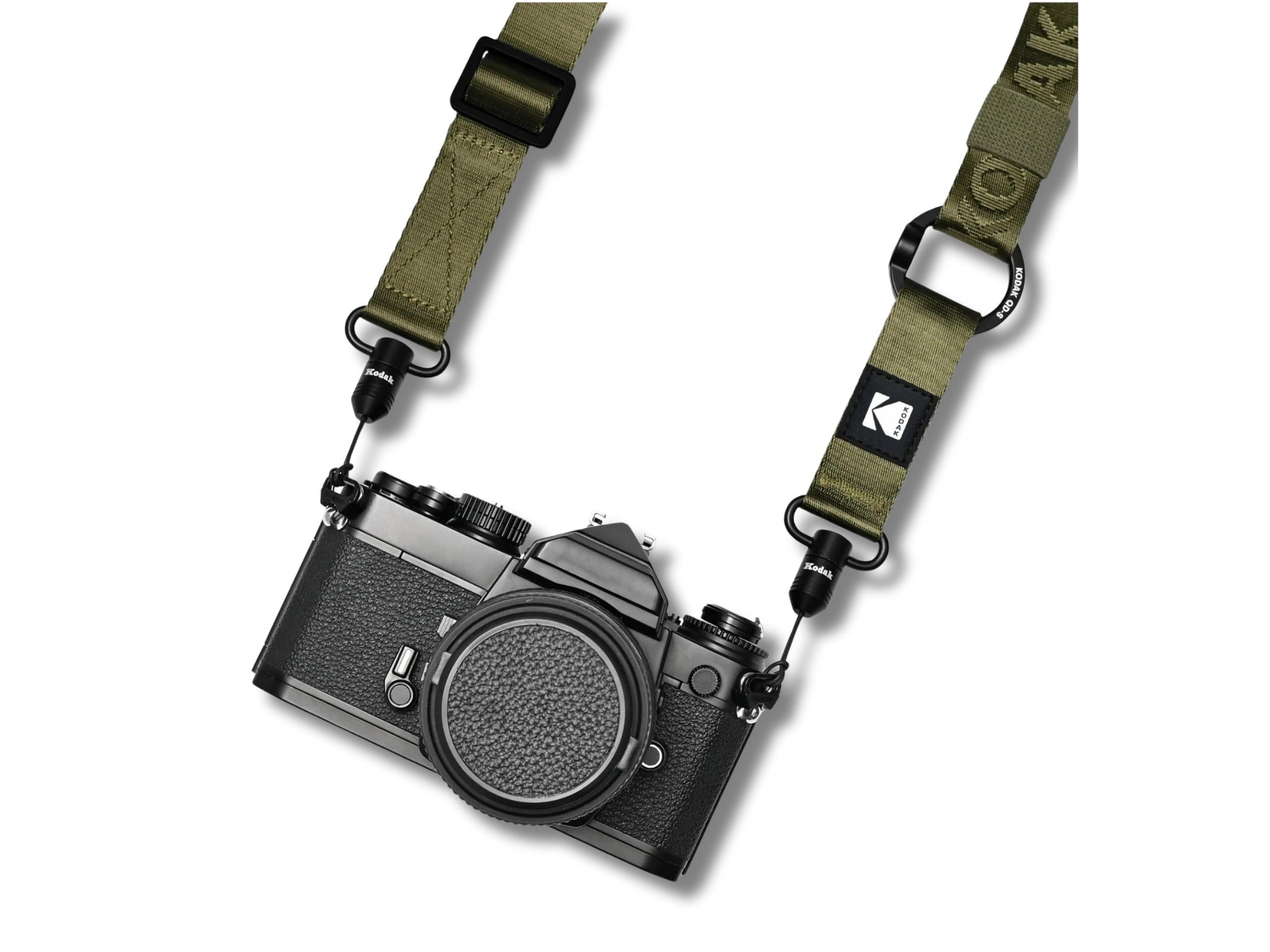 Kodak Multi-Purpose Camera Strap - Olive - With Camera 