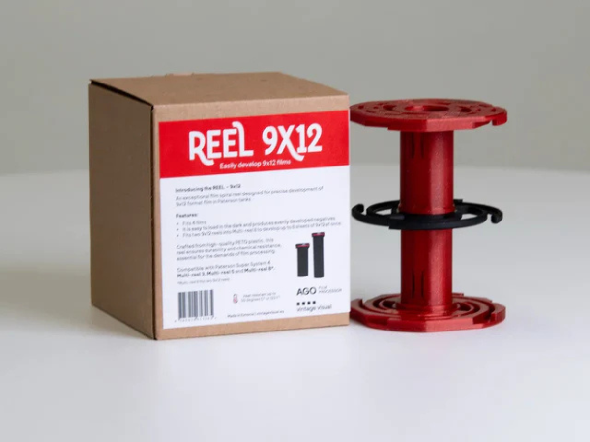 AGO Sheet Film 9×12cm Developing Reel