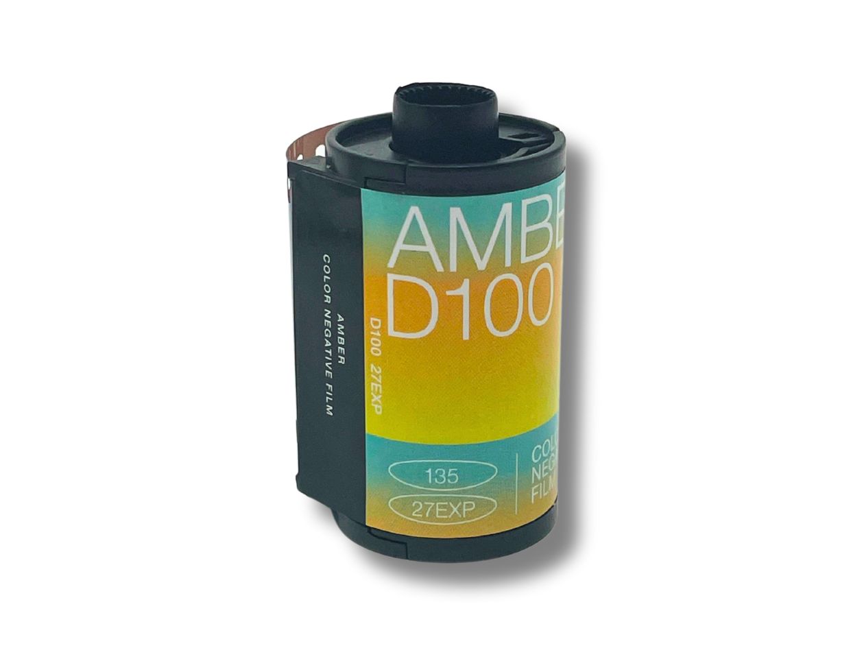 Amber D100 - 35mm Film - Canister