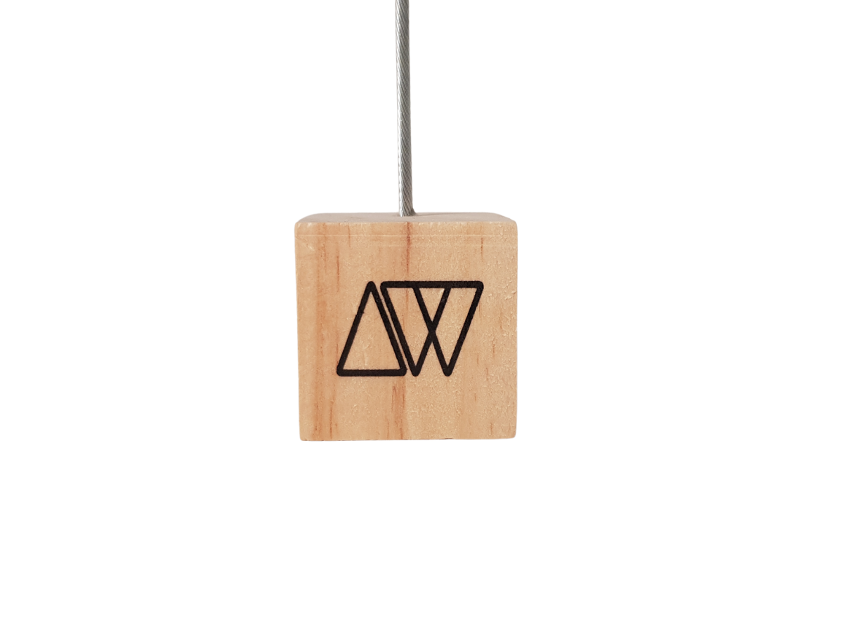Analogue Wonderland Logo Wooden Photo Holder