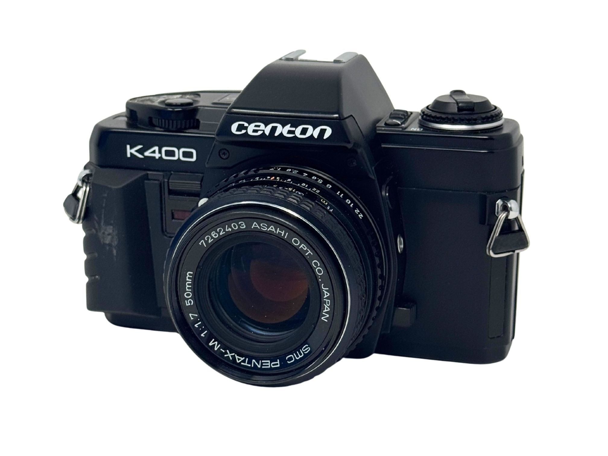 Centon K-400 Body w/ Pentax 50mm f/1.7 [3T0120] - Film Camera