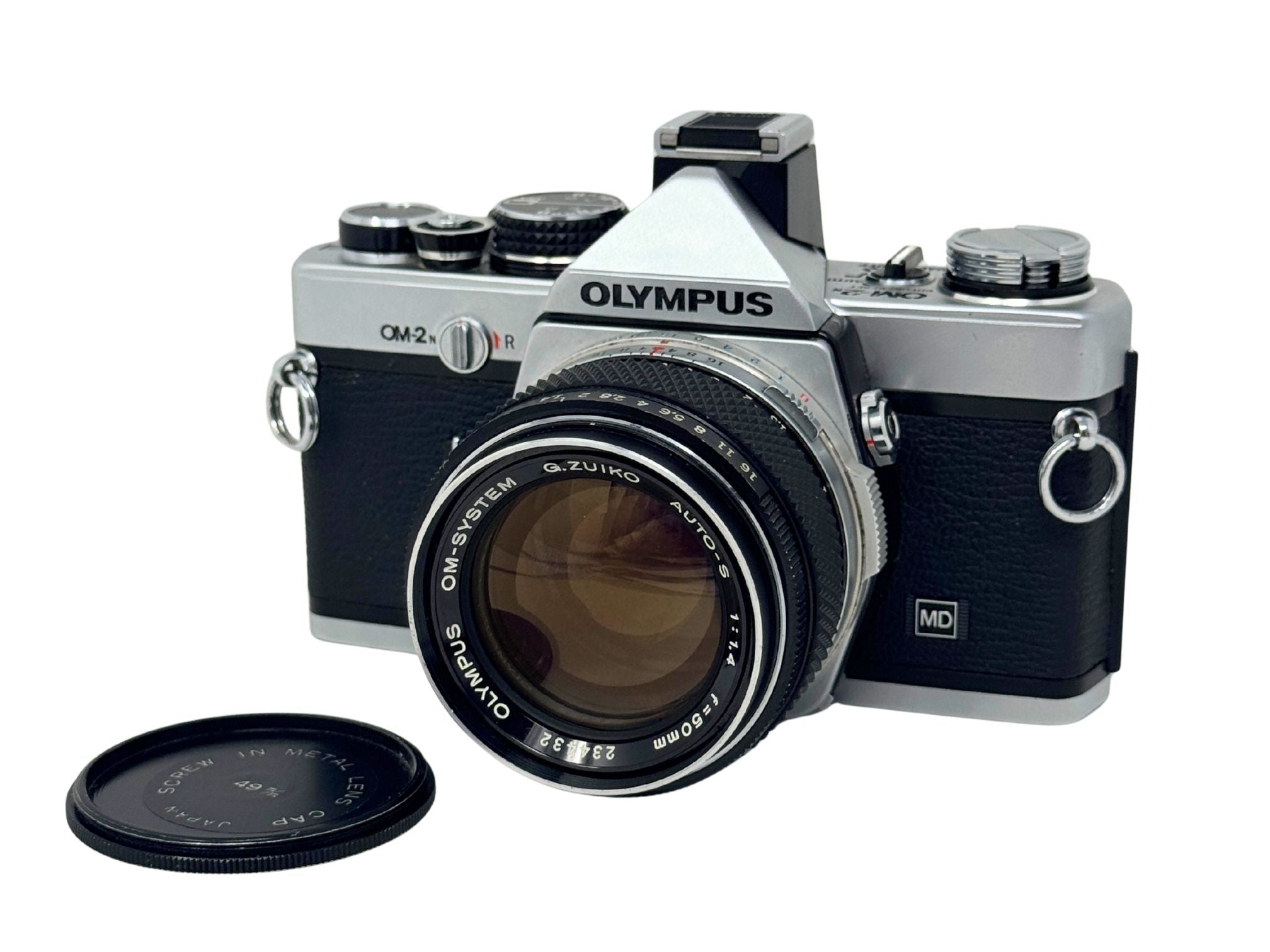 Olympus OM-2n w/ 50mm f/1.4 [1016322] - Film Camera