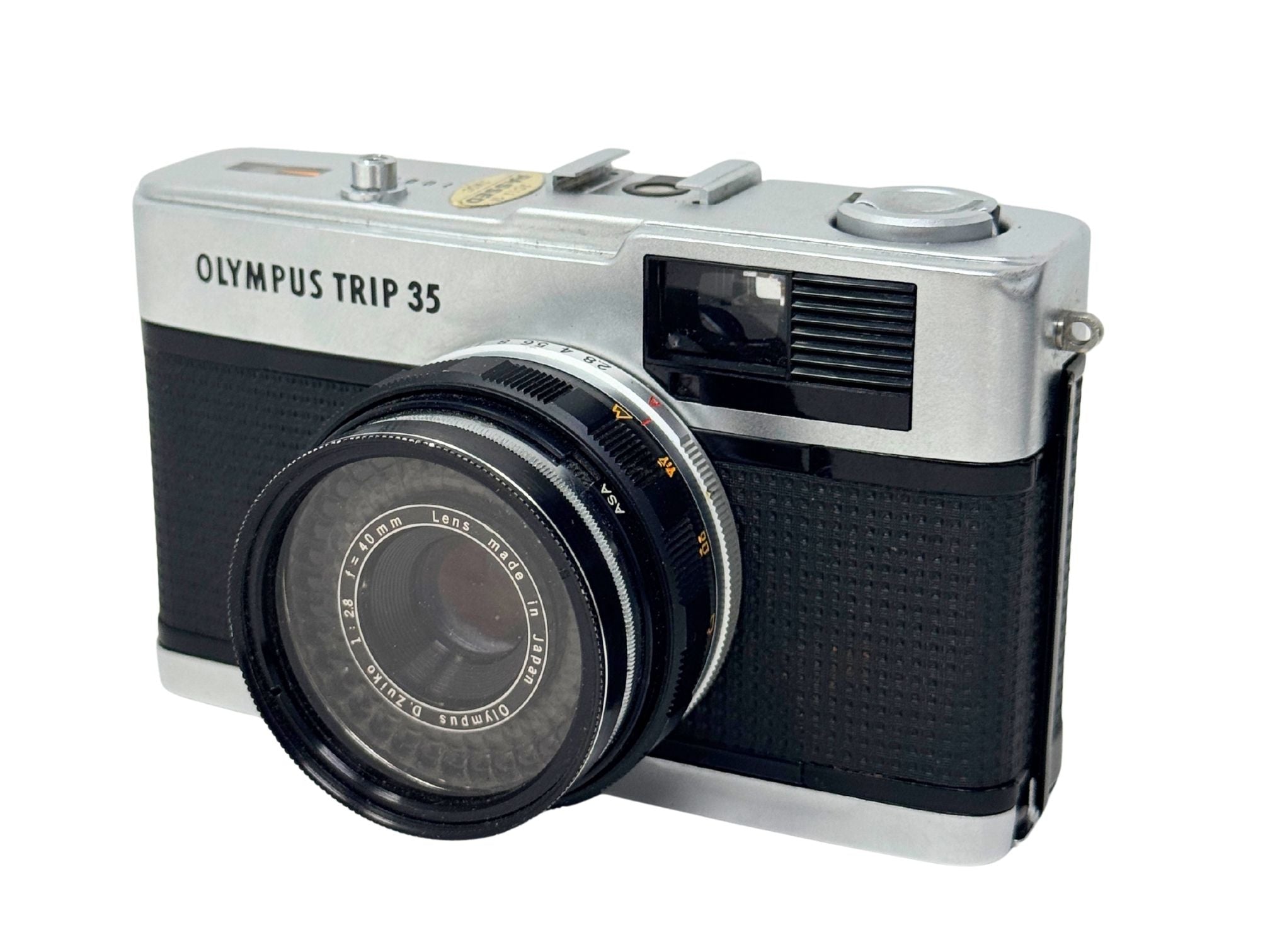 Olympus Trip 35 Silver Button [100558] - Film Camera