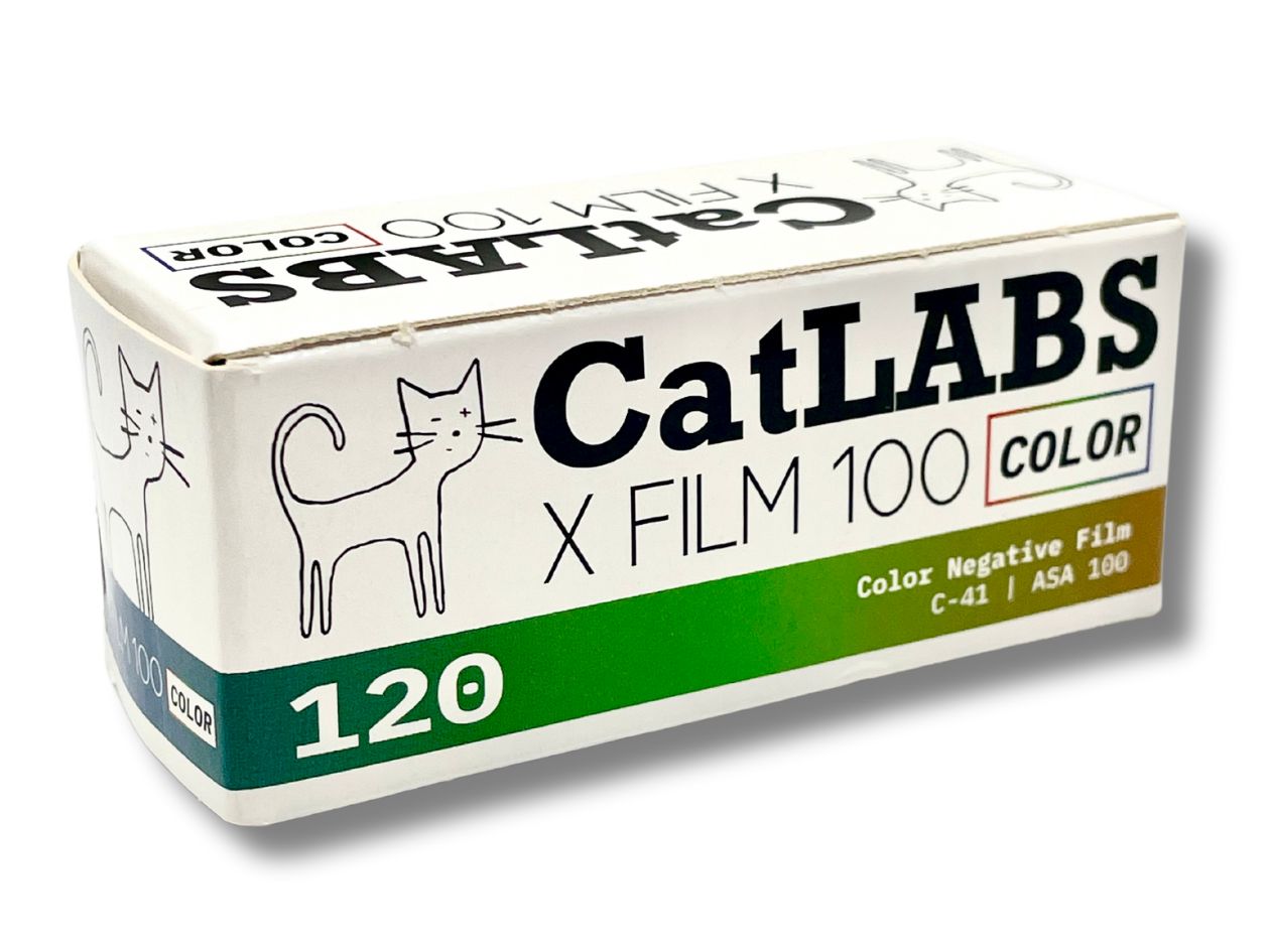CatLABS x FILM 100 Color - 120 Film - Box
