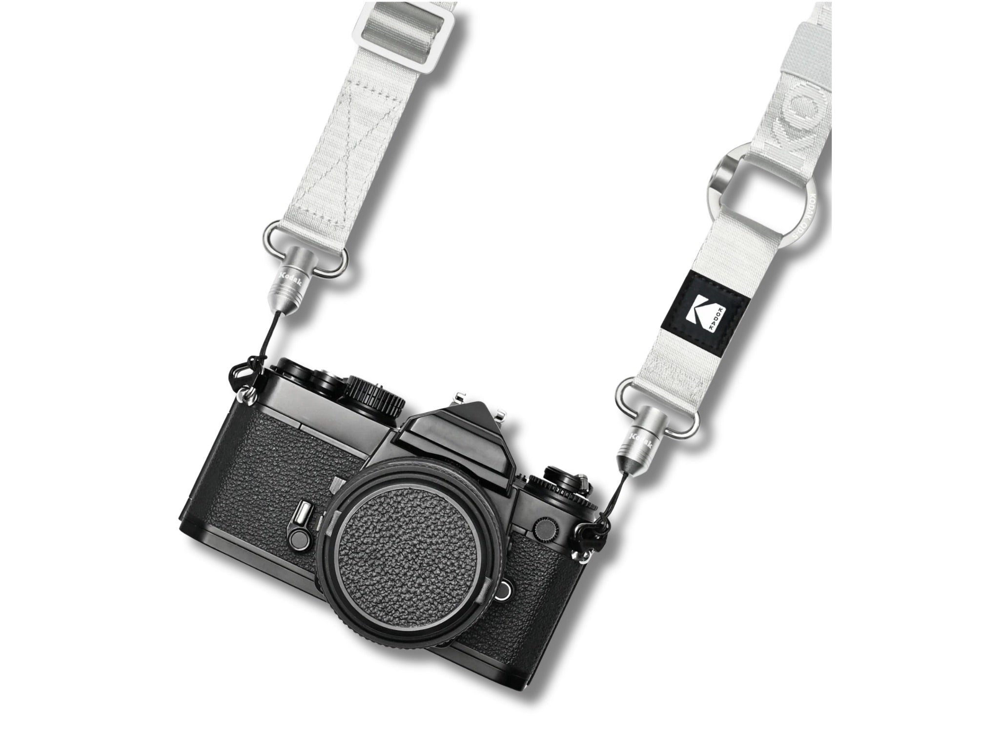 Kodak Multi-Purpose Camera Strap - Silver - With Camera 