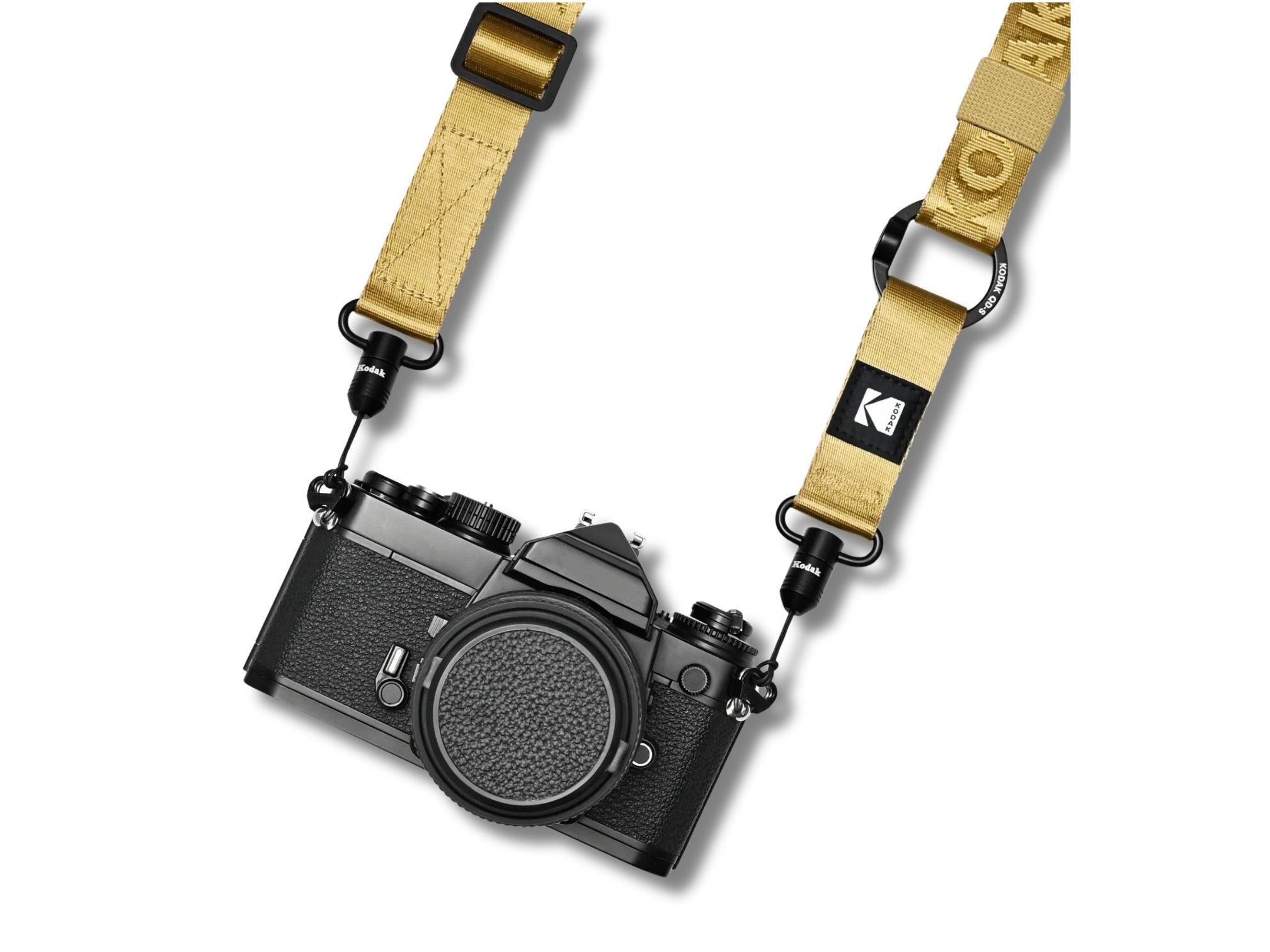 Kodak Multi-Purpose Camera Strap - Khaki - With Camera 