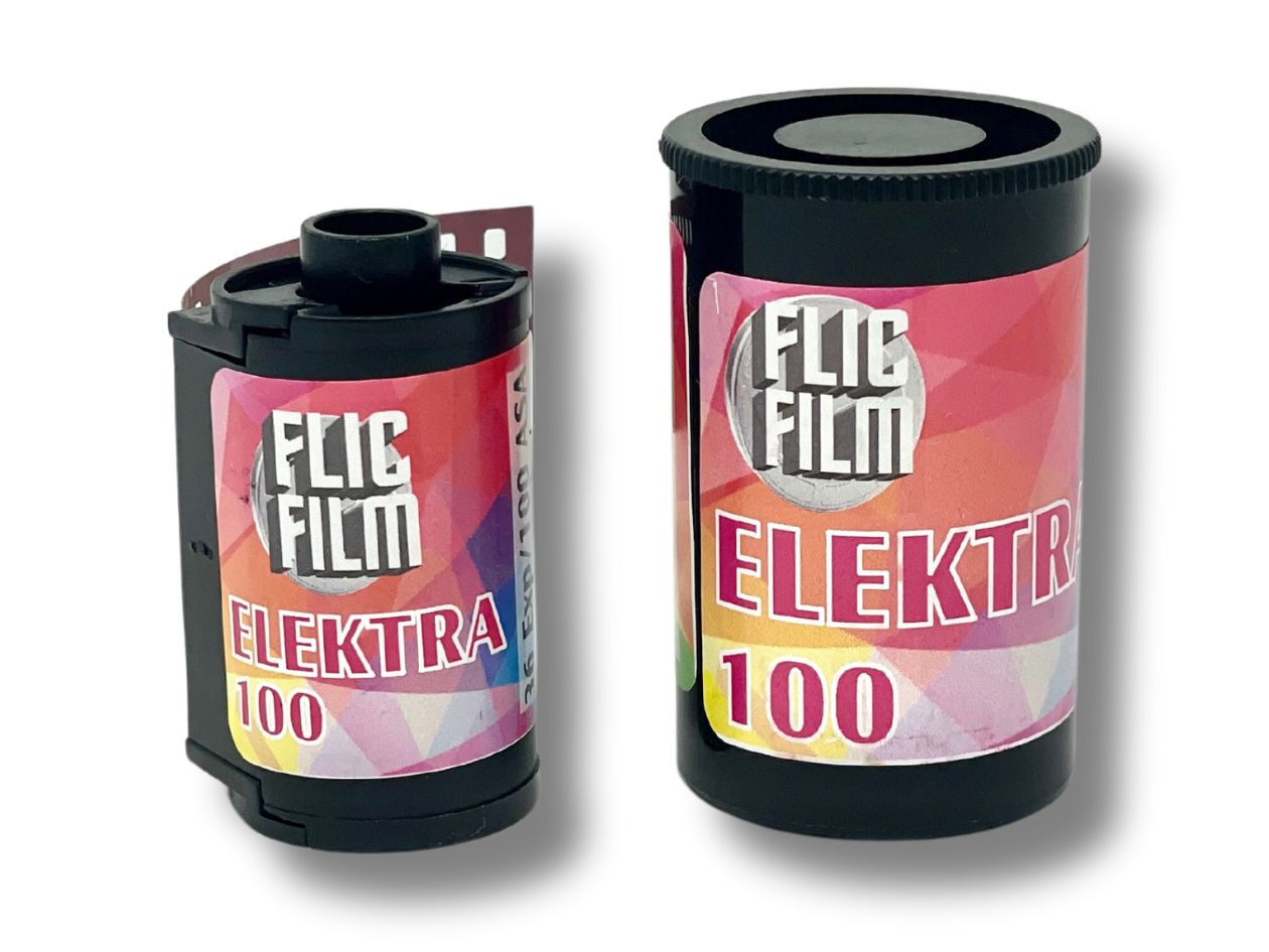 Flic Film Elektra 100 - 35mm Film - Canister & Pot