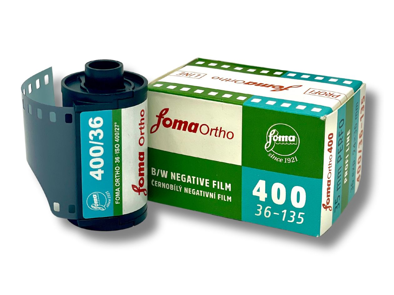 Foma Ortho 400 - 35mm Film - Box & Cassette