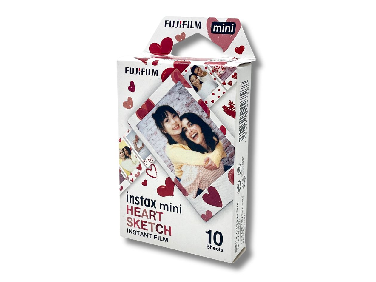 Fujifilm Instax Mini Film - Heart Sketch
