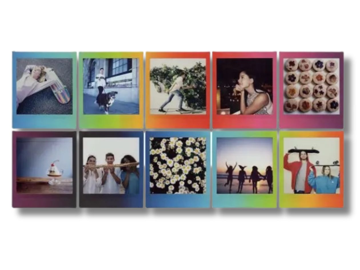 Fujifilm Instax Square Film - Rainbow - Sample Images