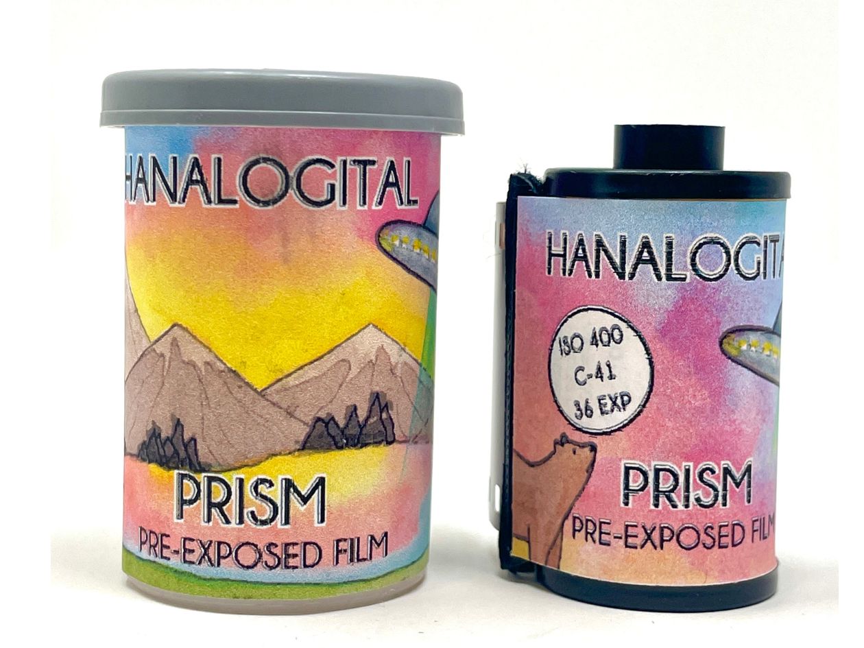 Hanalogital Prism - 35mm Film - Cassette & Canister