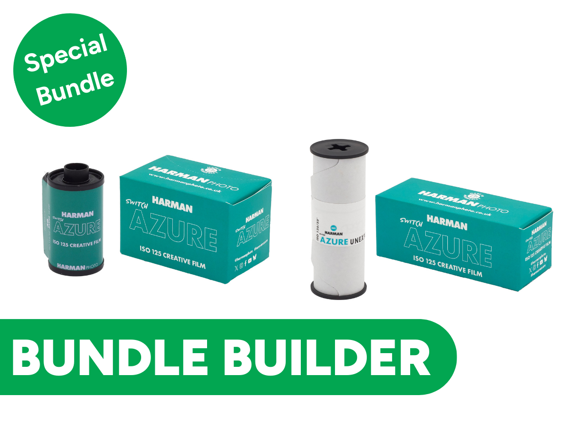 Harman Switch Azure 125 - 35mm & 120 Film Bundle