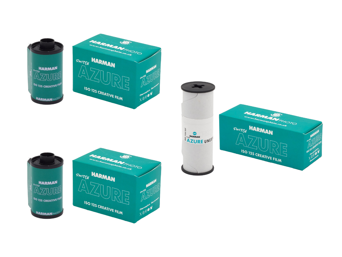 Harman Switch Azure 125 - 35mm & 120 Film Bundle