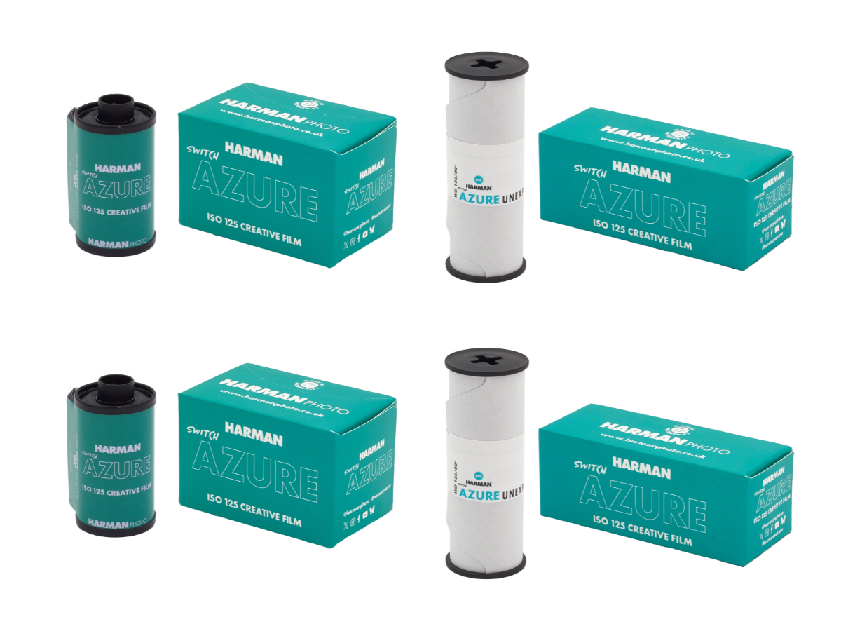 Harman Switch Azure 125 - 35mm & 120 Film Bundle