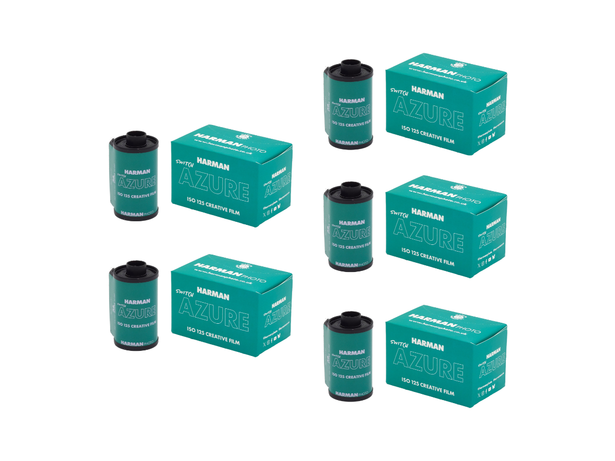 Harman Switch Azure 125 - 35mm Film - Multipack Bundle