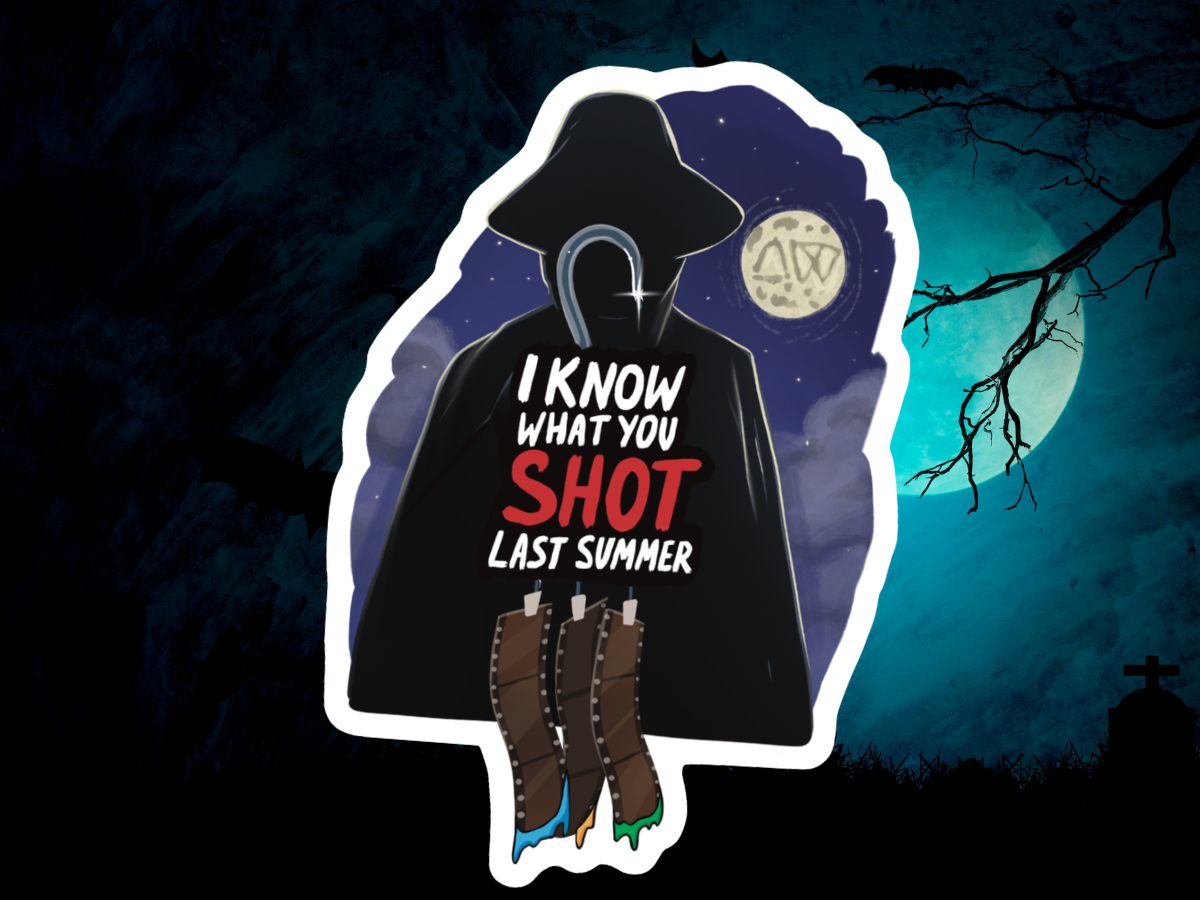 'I Know What You Shot Last Summer' Hook DIE Cut Vinyl Sticker - Glossy