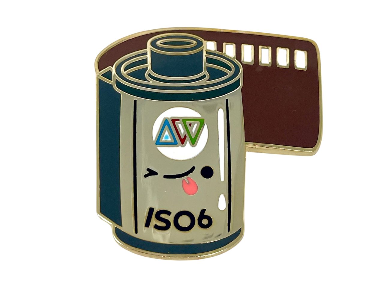 ISO 6 Film Cassette - Enamel Pin